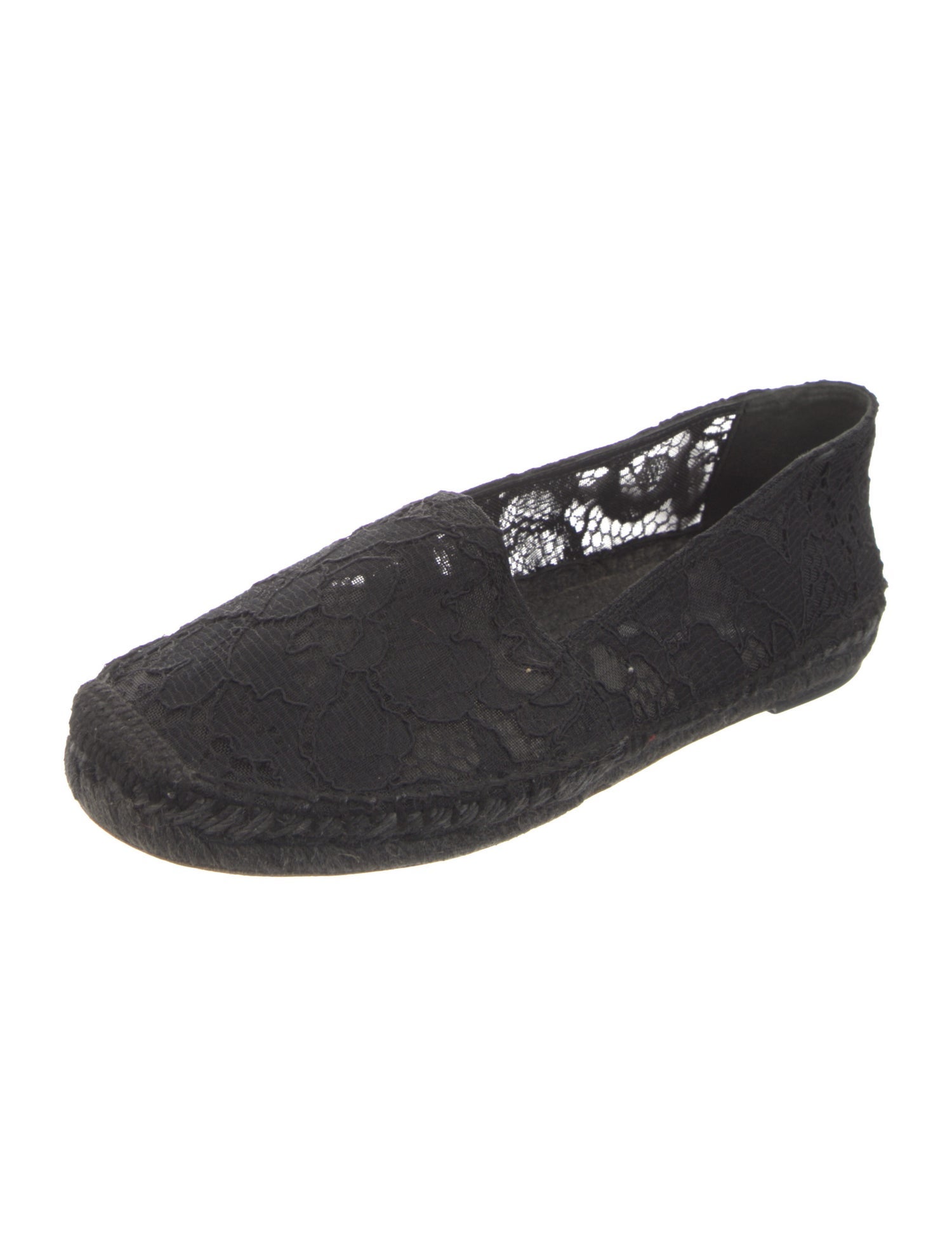 Dolce & Gabbana Lace Lace Pattern Flats