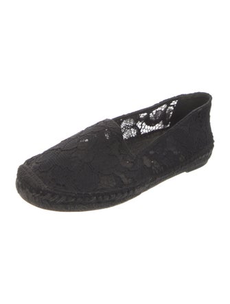 Dolce & Gabbana Lace Lace Pattern Flats