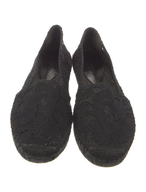 Dolce & Gabbana Lace Lace Pattern Flats