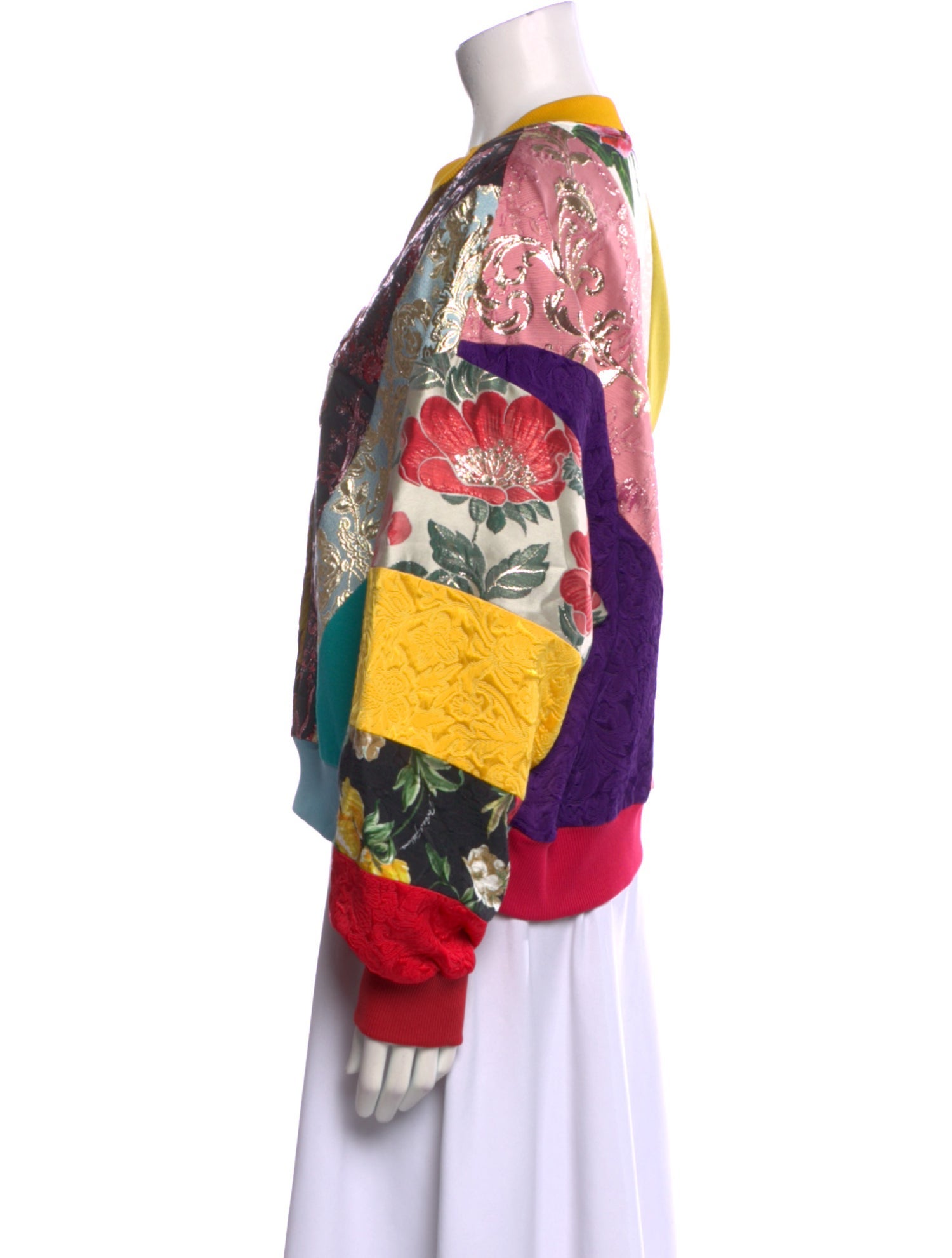 Dolce & Gabbana Printed Crew Neck Sweatshirt