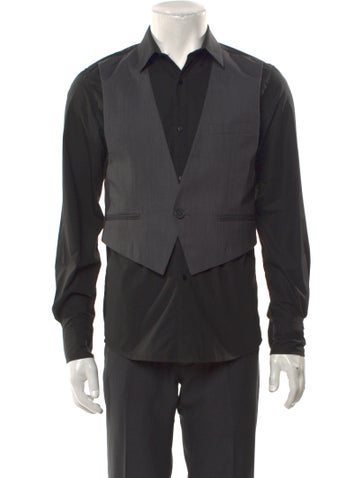 Dolce & Gabbana Dress Shirts Colorblock Pattern Long Sleeve Tuxedo Shirt Us15, It38 | S