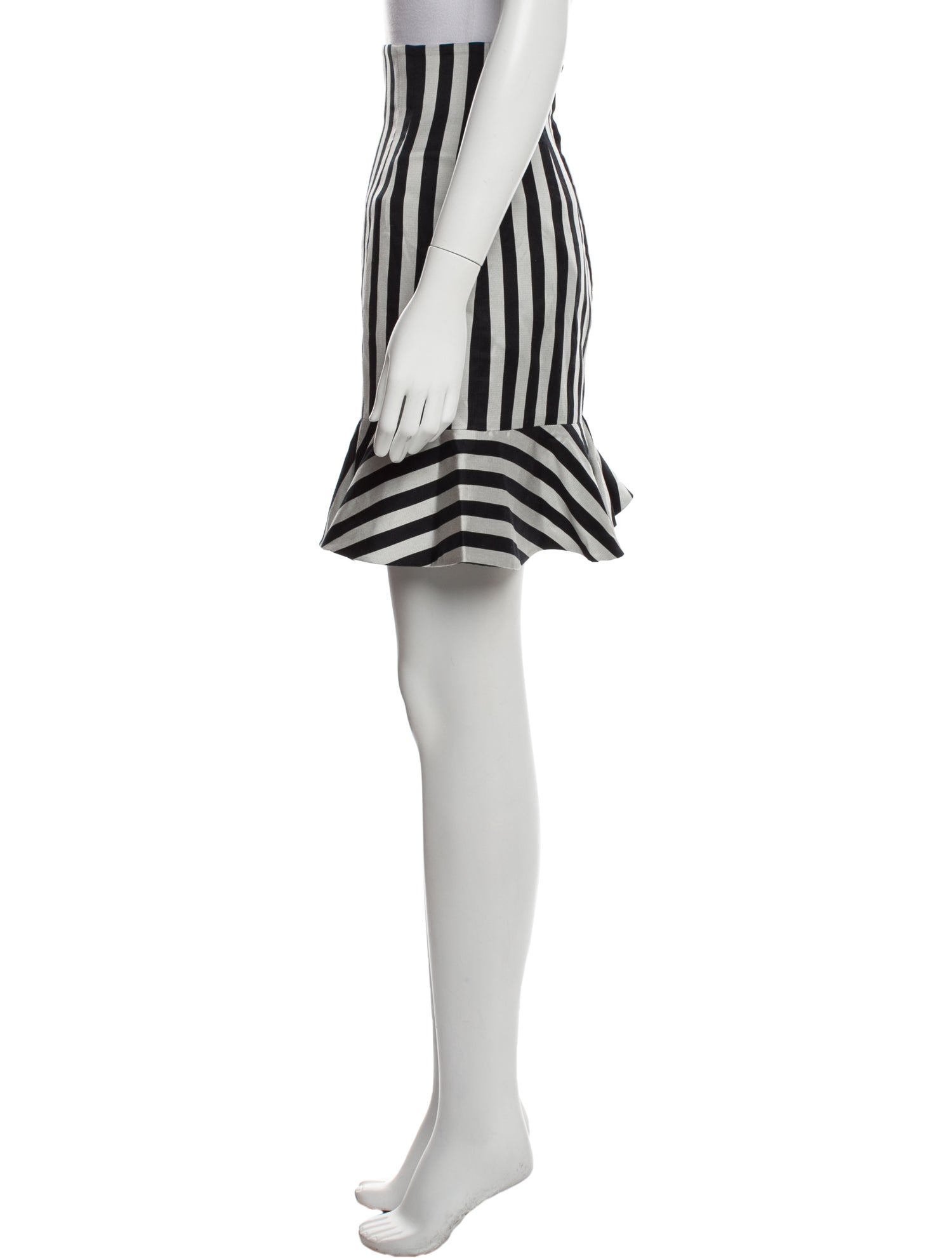 Dolce & Gabbana Striped Mini Skirt