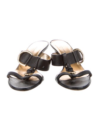 Dolce & Gabbana Leather Slides