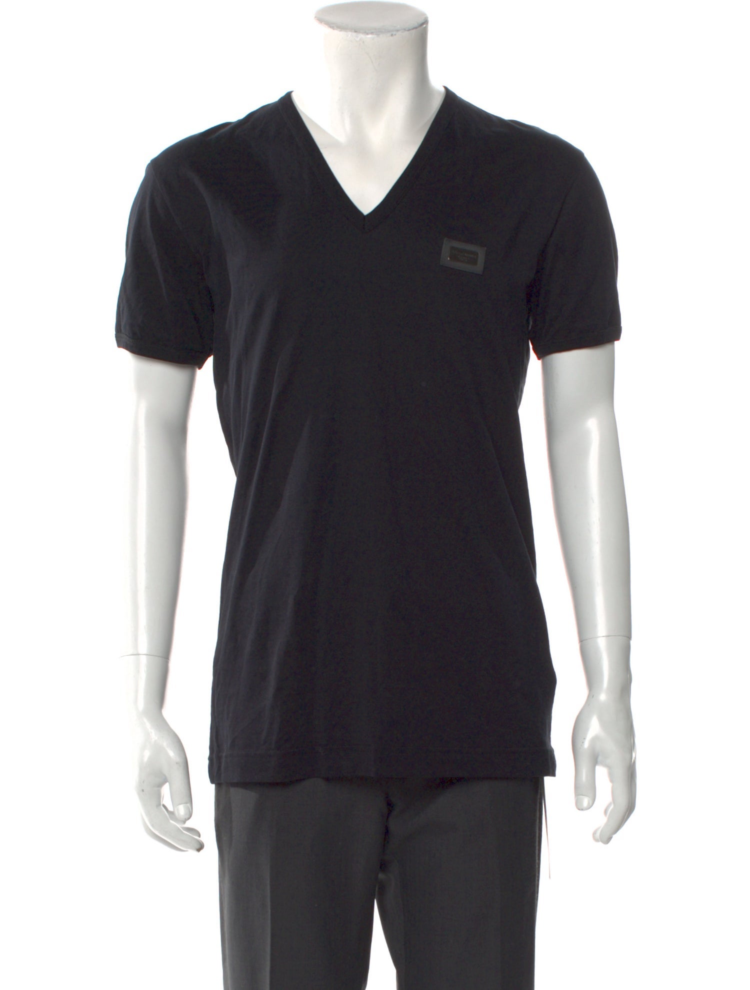 Dolce & Gabbana V-Neck Short Sleeve T-Shirt