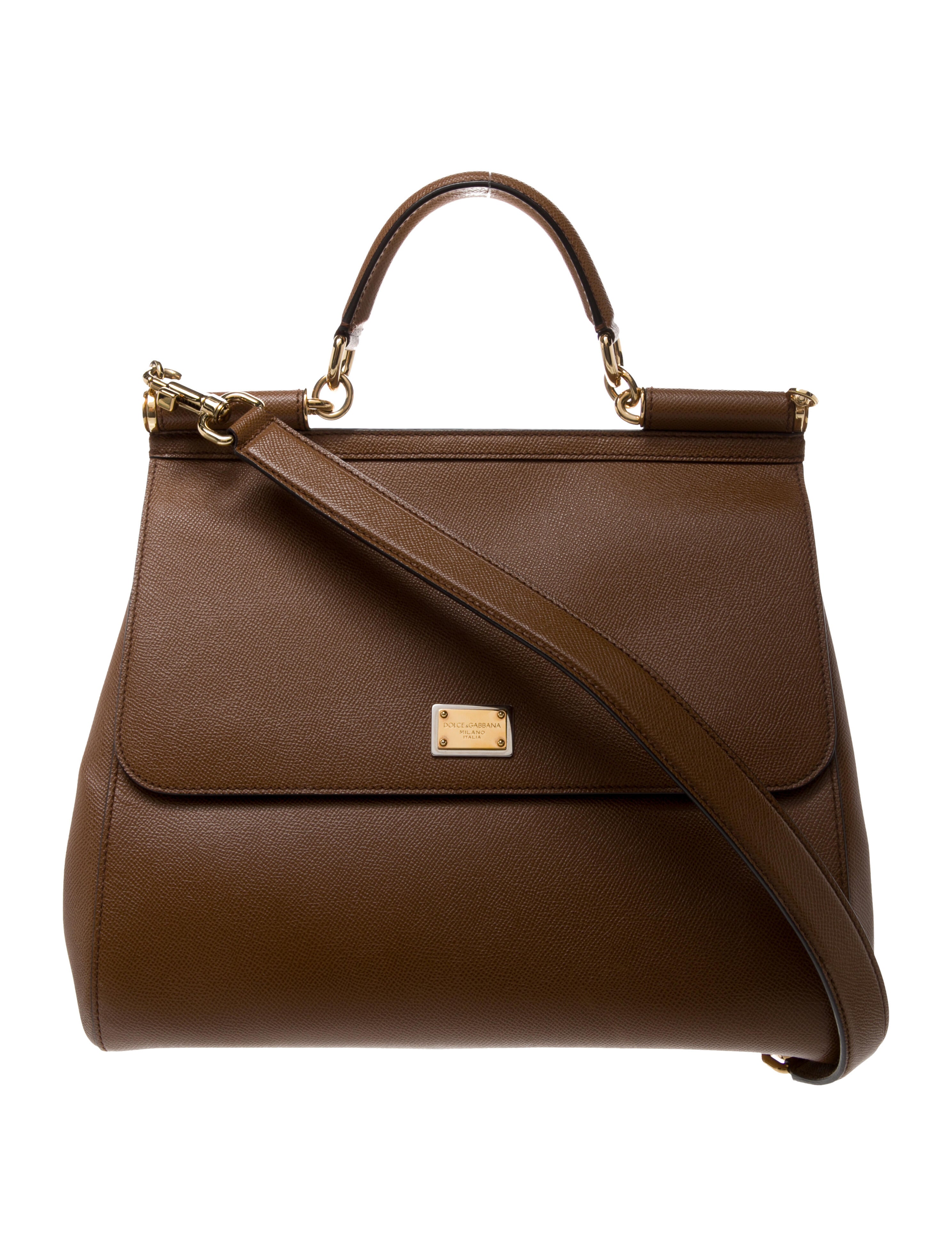 Dolce & Gabbana Leather Miss Sicily Large