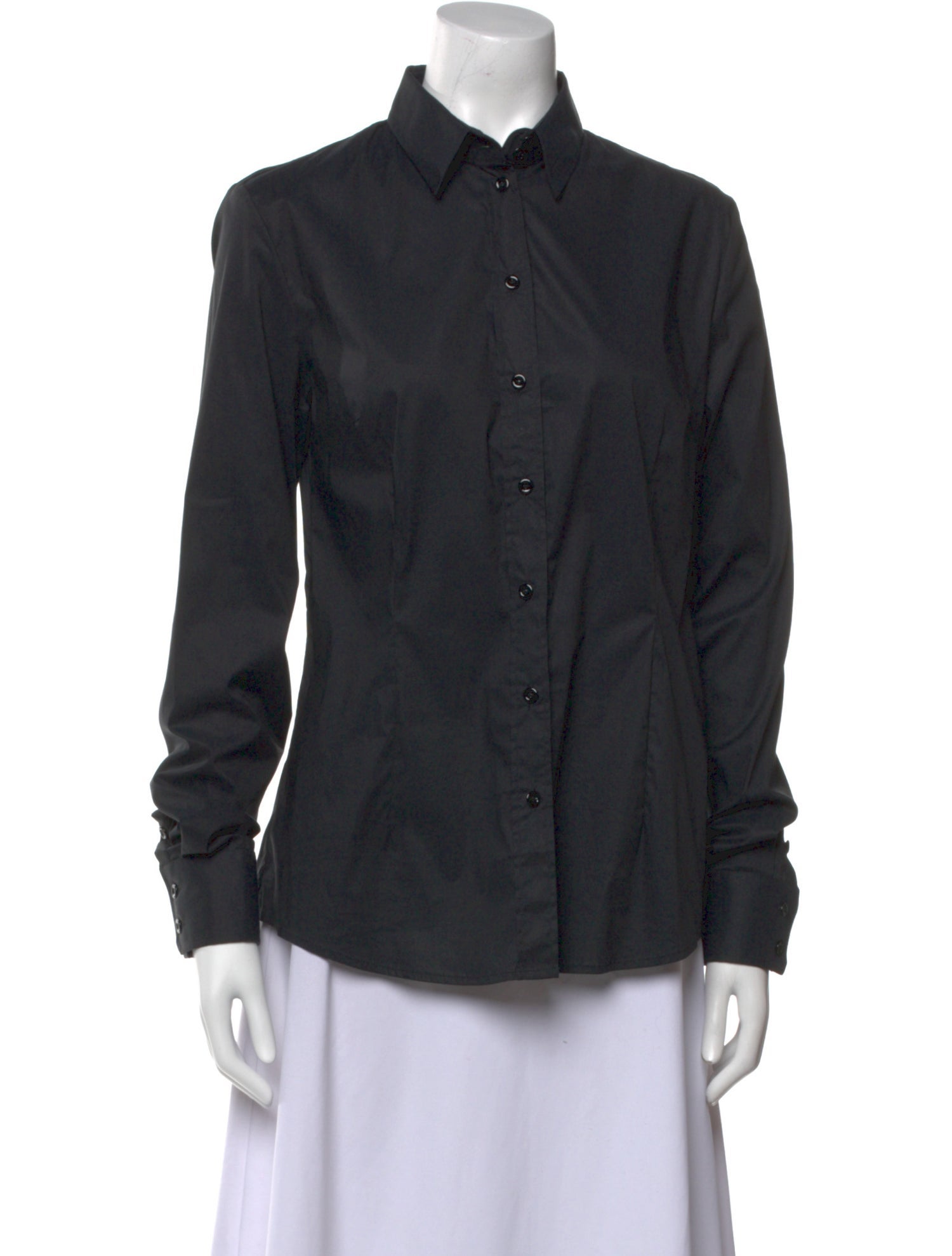 Dolce & Gabbana Long Sleeve Button-Up Top