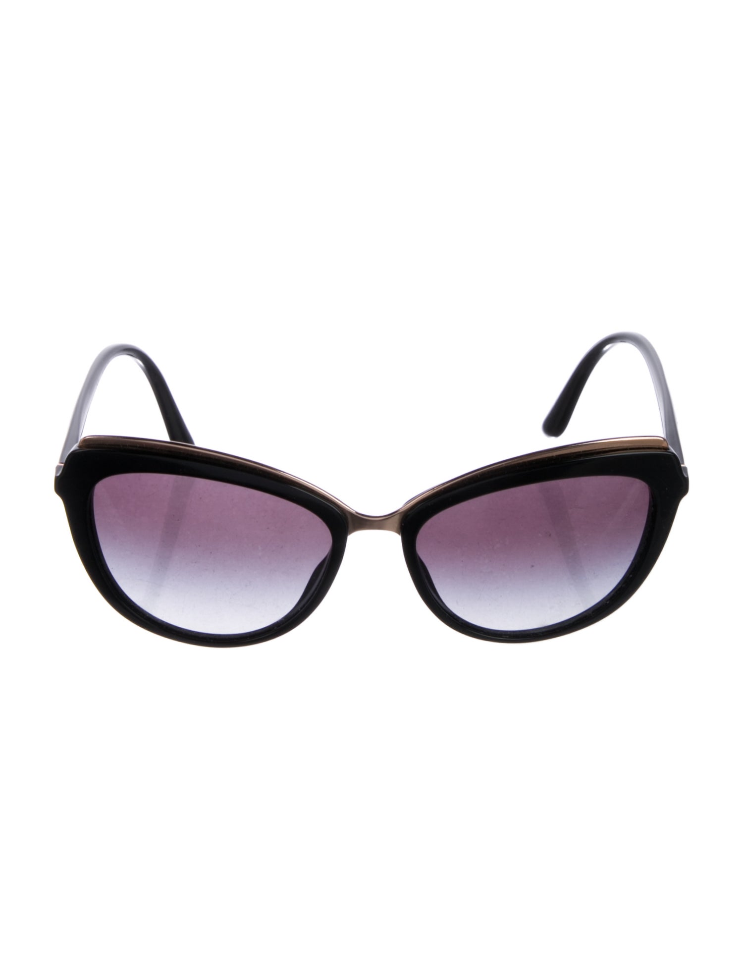 Dolce & Gabbana Oversize Gradient Sunglasses