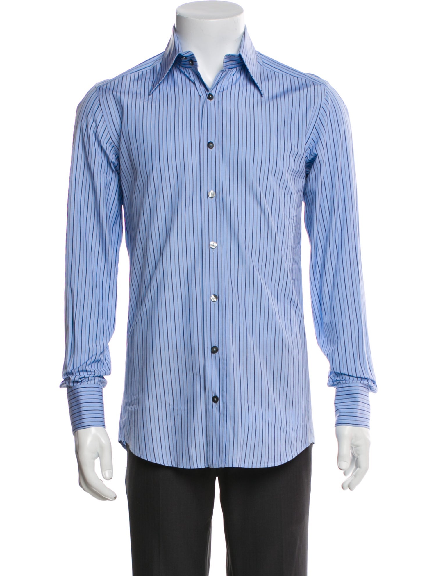 Dolce & Gabbana Striped Long Sleeve Shirt