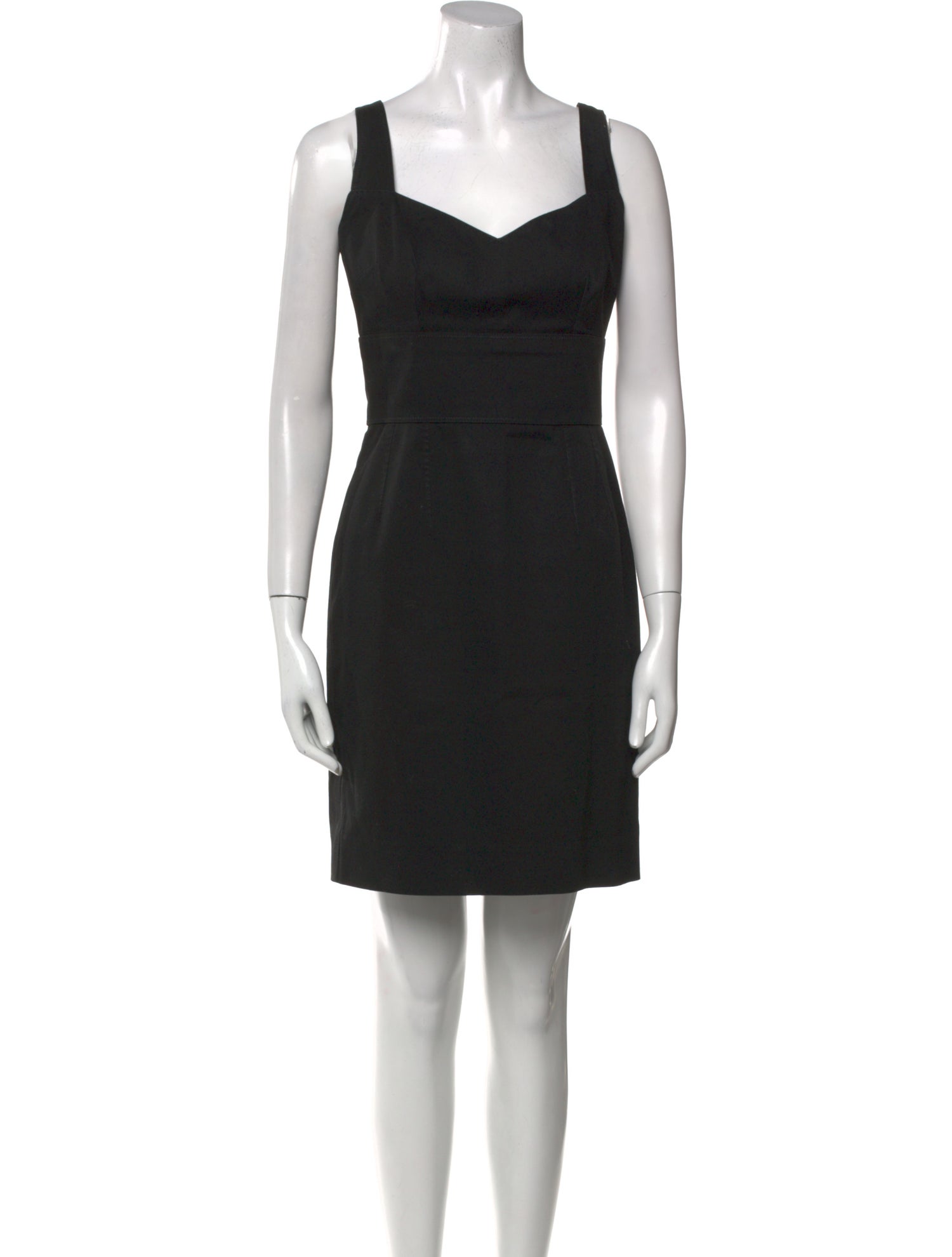 Dolce & Gabbana Square Neckline Mini Dress