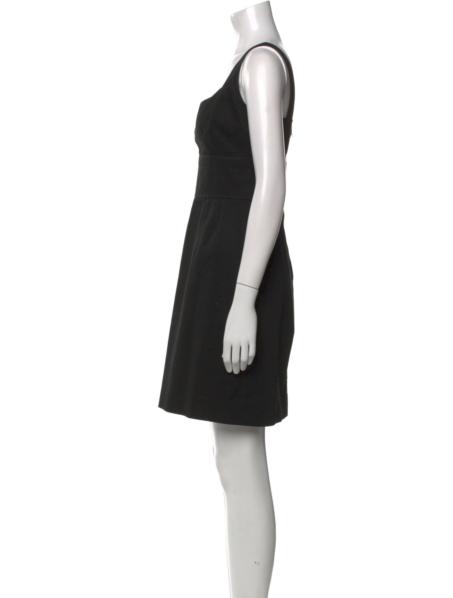 Dolce & Gabbana Square Neckline Mini Dress