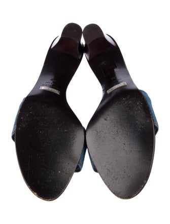 Dolce & Gabbana Denim Slides