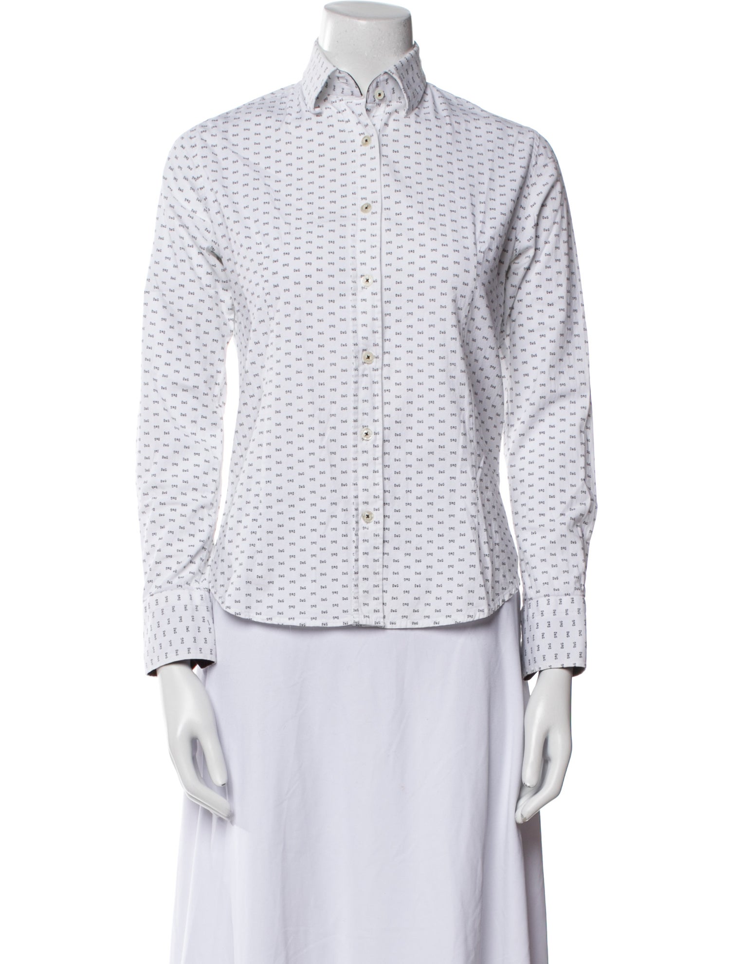 D&G Vintage 2000's Button-Up Top