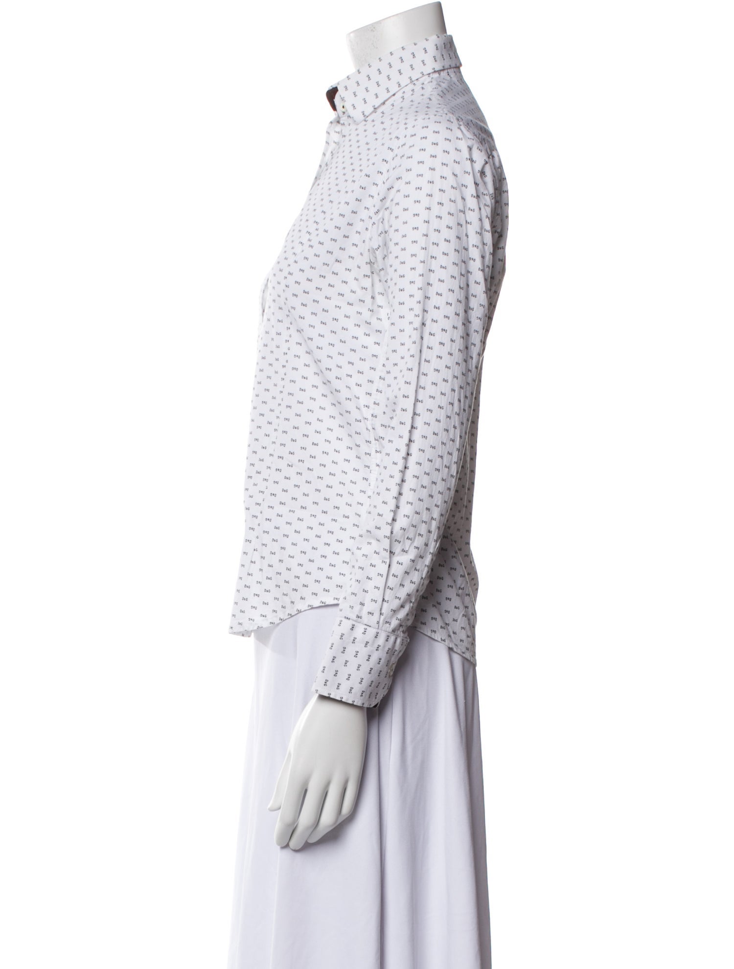 D&G Vintage 2000's Button-Up Top