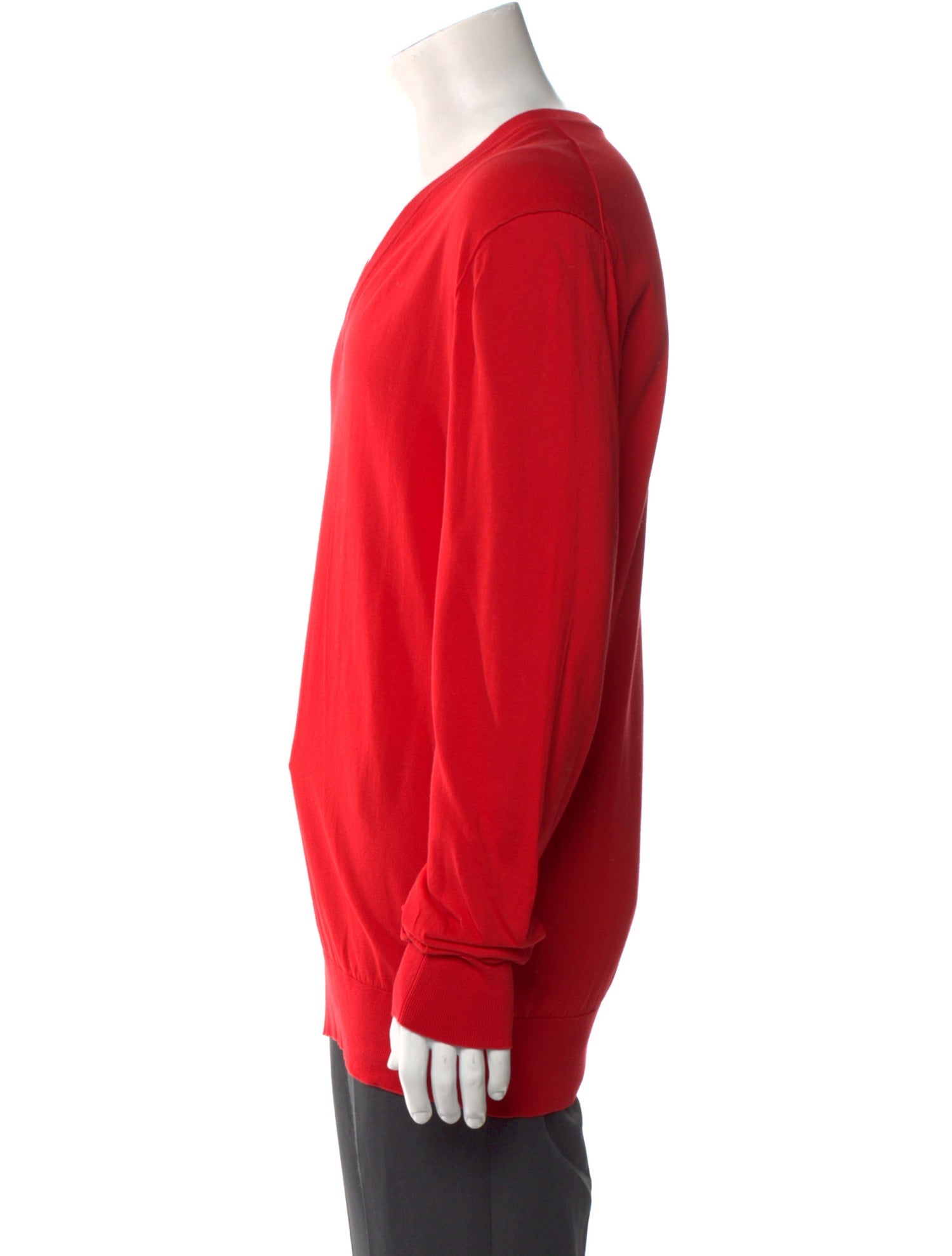 Dolce & Gabbana V-Neck Long Sleeve Pullover