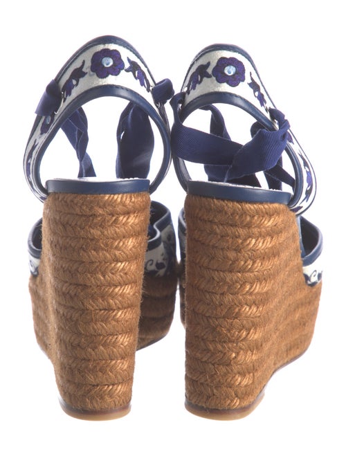 Dolce & Gabbana Canvas Printed Slingback Pumps