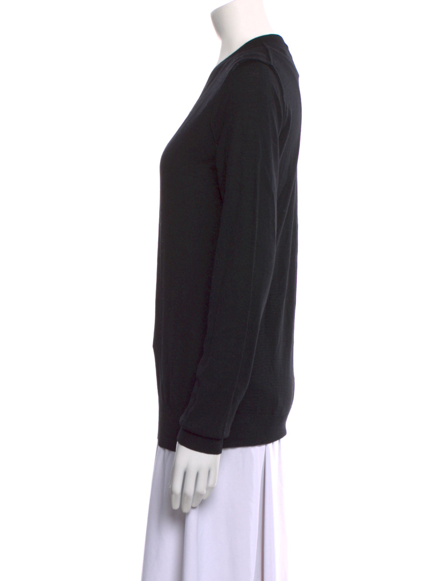 Dolce & Gabbana Virgin Wool V-Neck Sweater w/ Tags