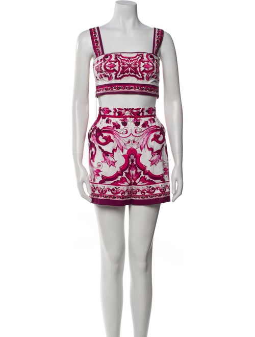 Dolce & Gabbana Printed Short Set