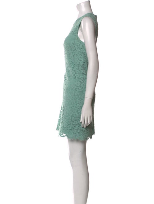 Dolce & Gabbana Lace Pattern Mini Dress