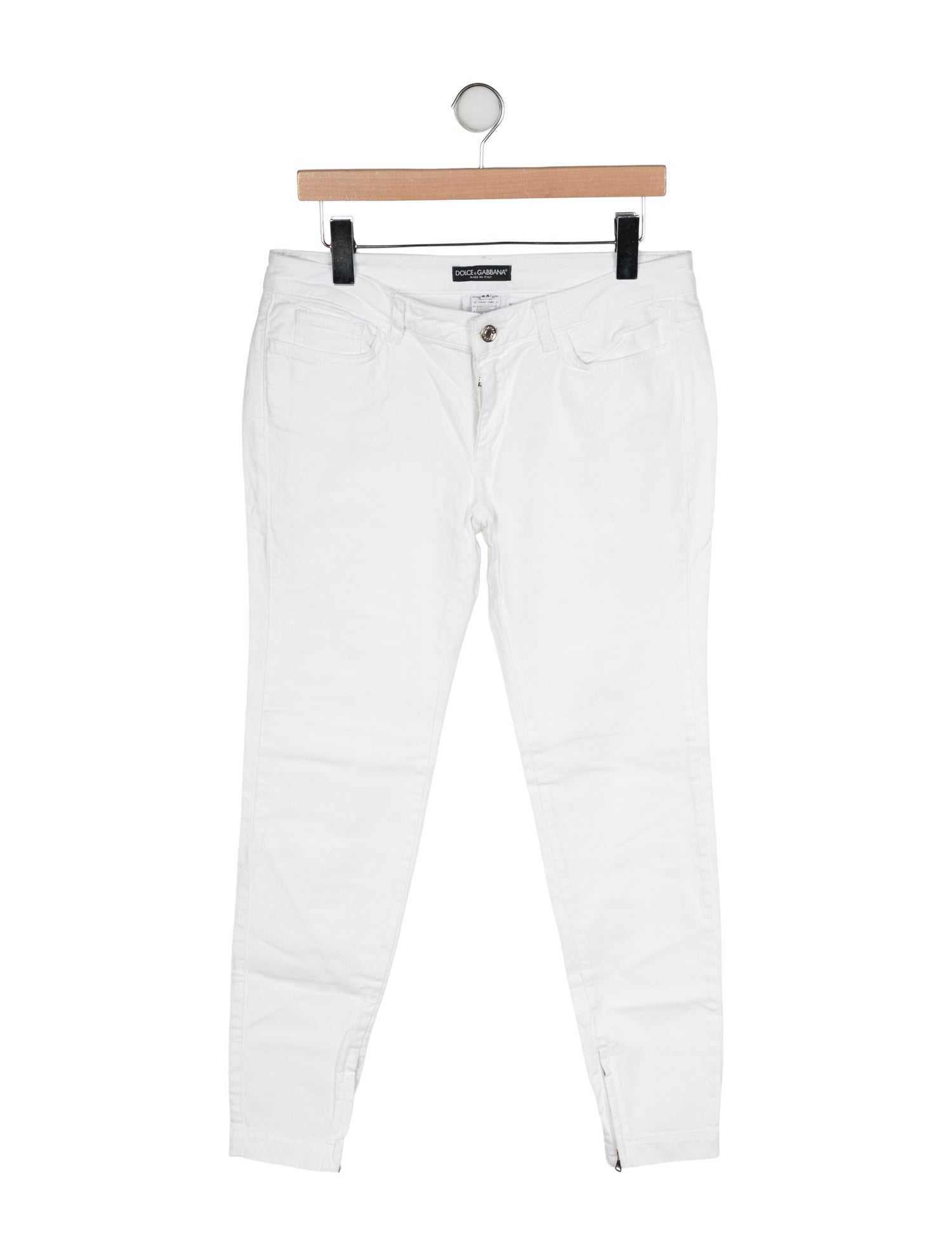 Dolce & Gabbana Low-Rise Skinny Leg Jeans