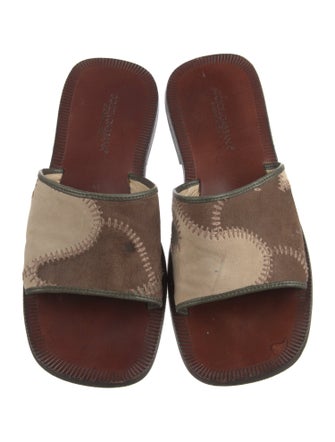 Dolce & Gabbana Suede Slides