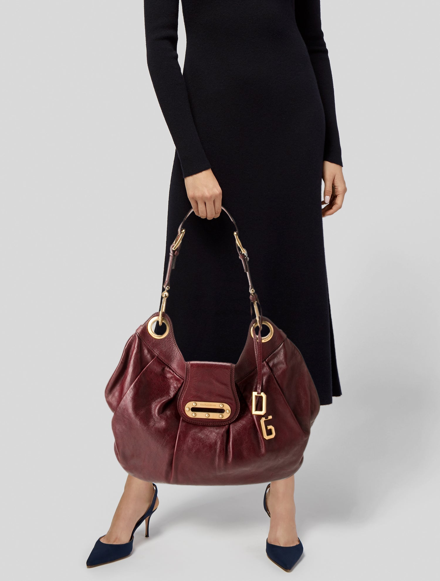 Dolce & Gabbana Leather Hobo