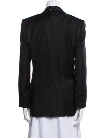 Dolce & Gabbana Virgin Wool Striped Jacket