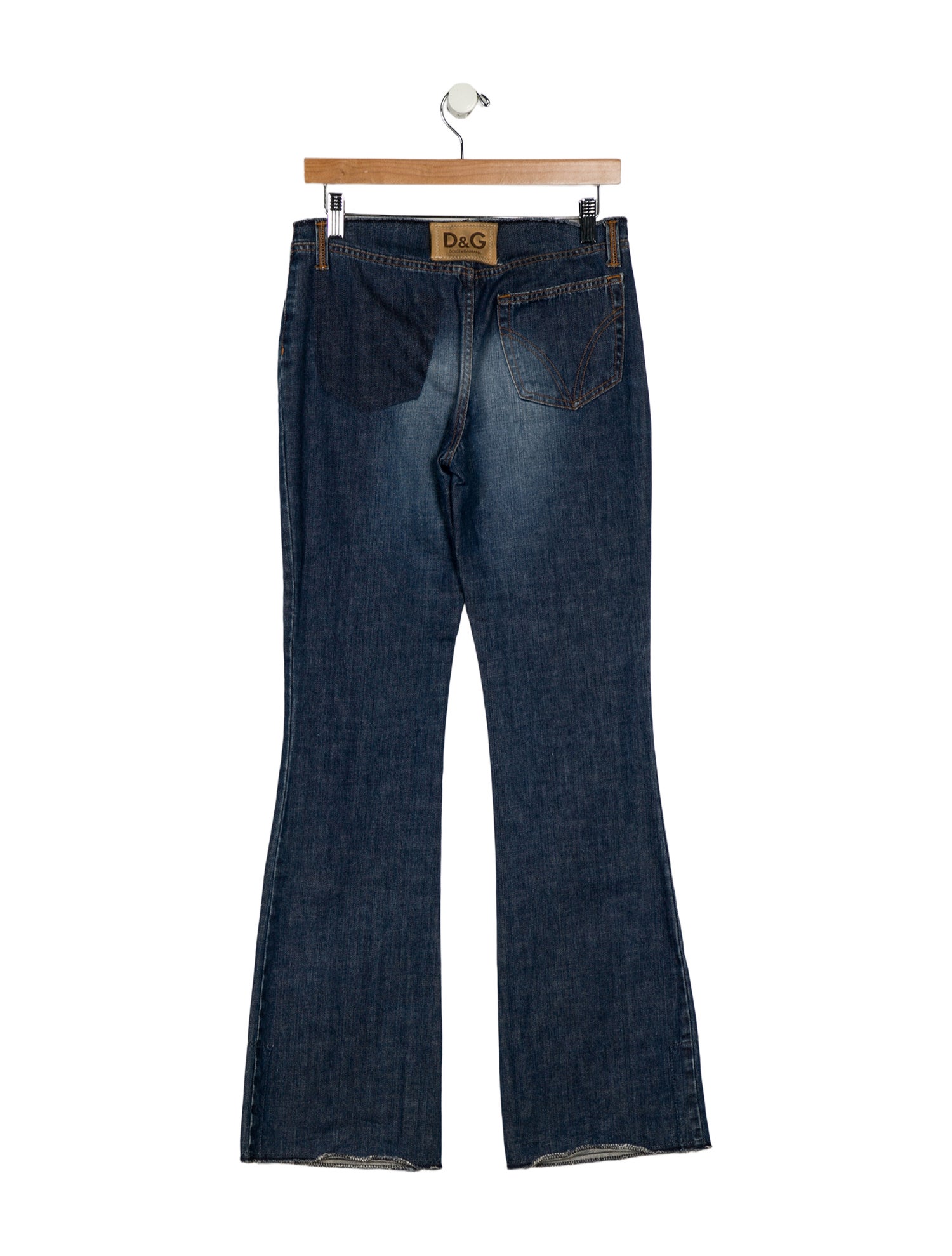 Dolce & Gabbana Mid-Rise Wide Leg Jeans
