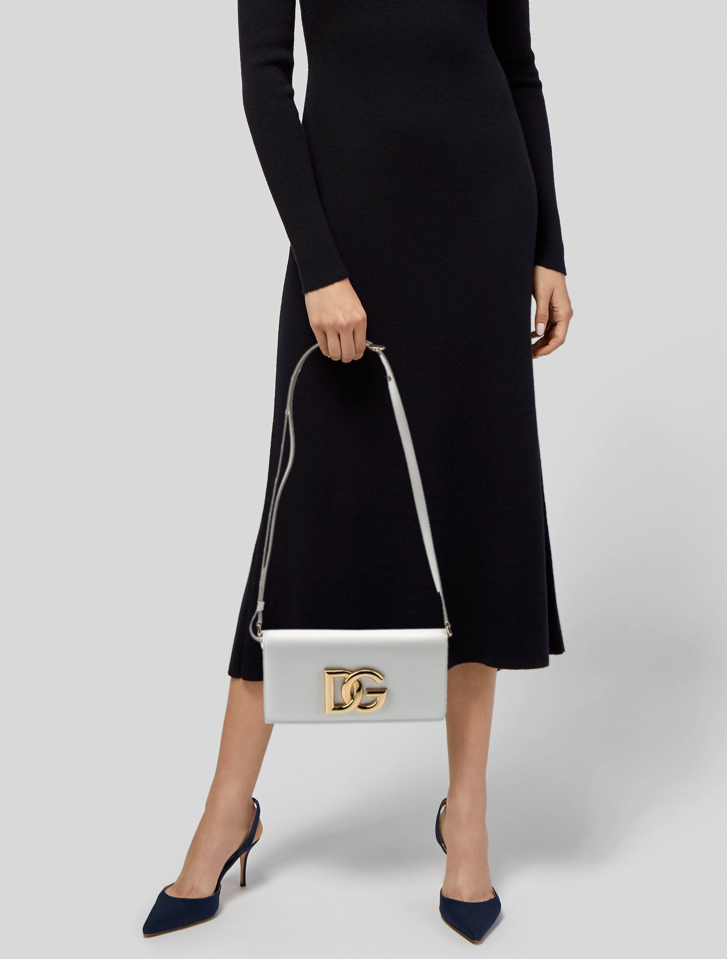 Dolce & Gabbana Leather Leather Crossbody 35