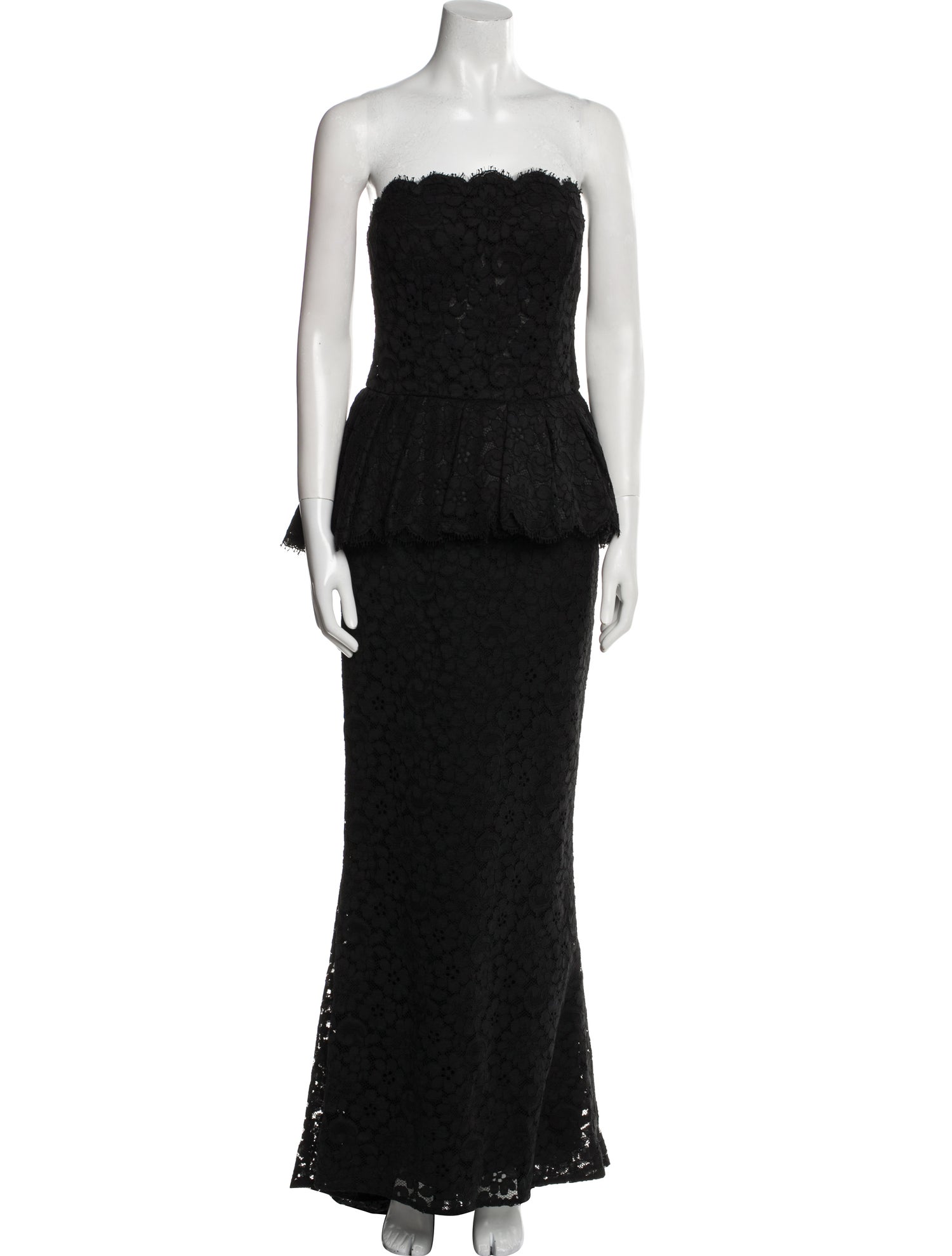 Dolce & Gabbana Lace Pattern Long Dress w/ Tags
