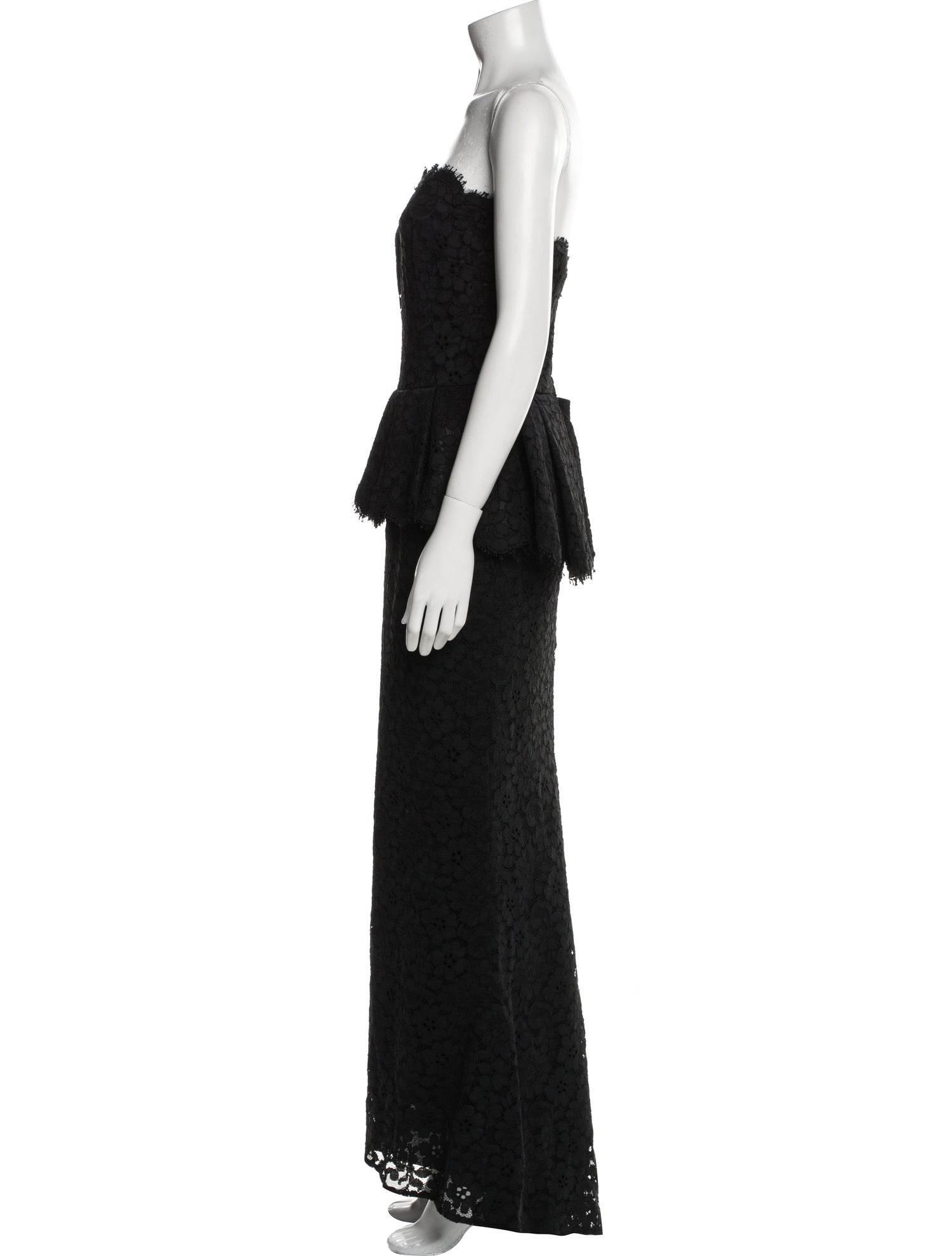 Dolce & Gabbana Lace Pattern Long Dress w/ Tags