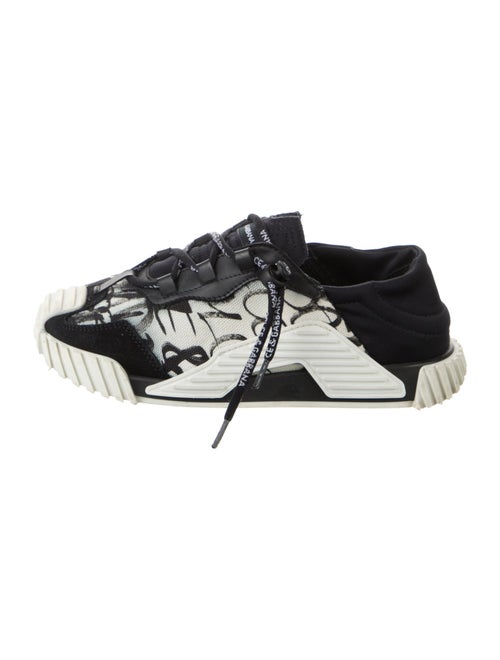 Dolce & Gabbana Boys' Pattern Printed Low Top Sneakers