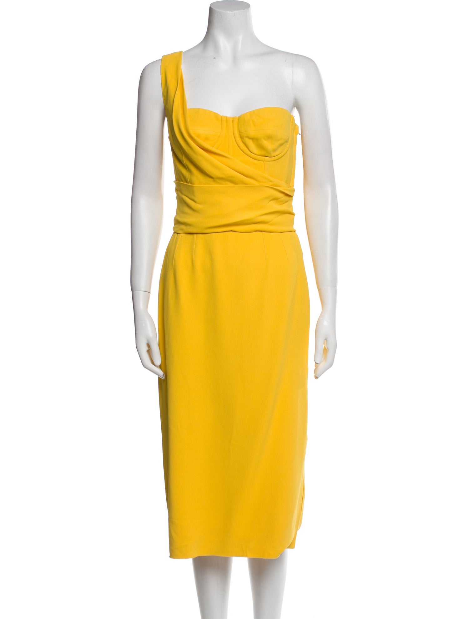 Dolce & Gabbana One-Shoulder Mini Dress