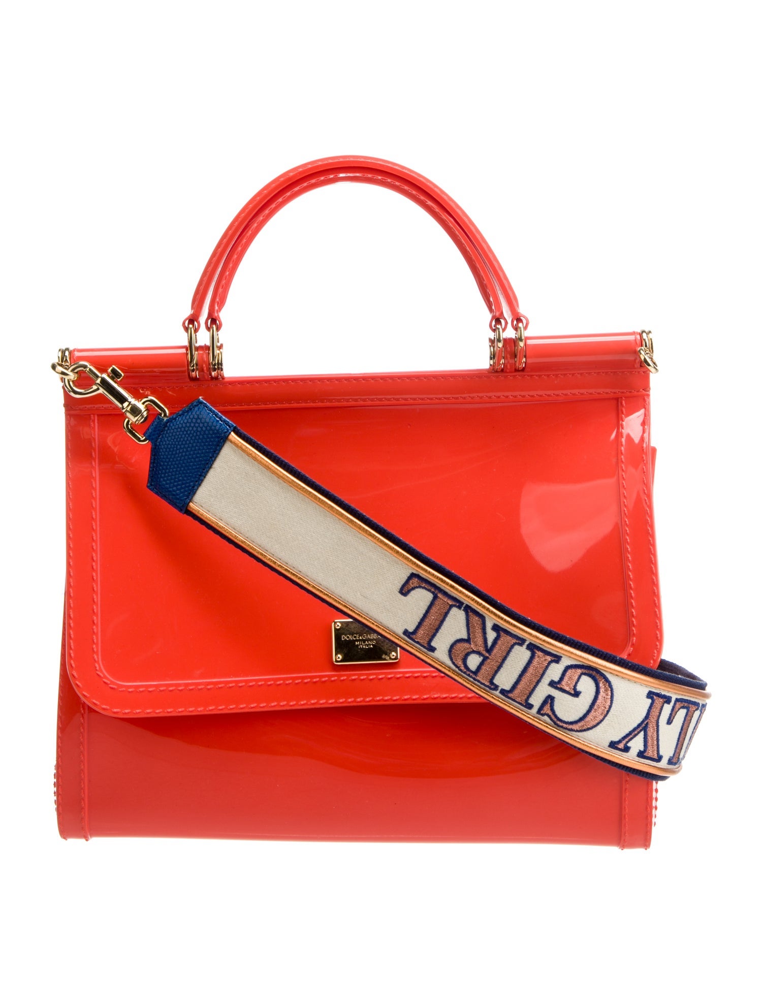 Dolce & Gabbana Patent Leather Sicily Medium