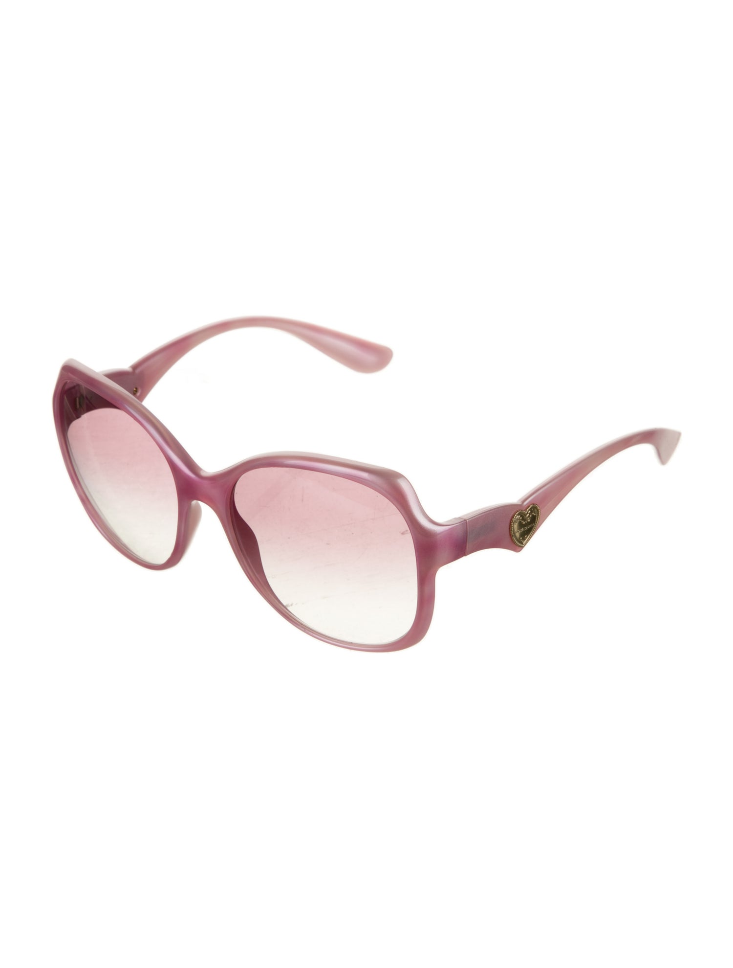 Dolce & Gabbana Oversize Gradient Sunglasses