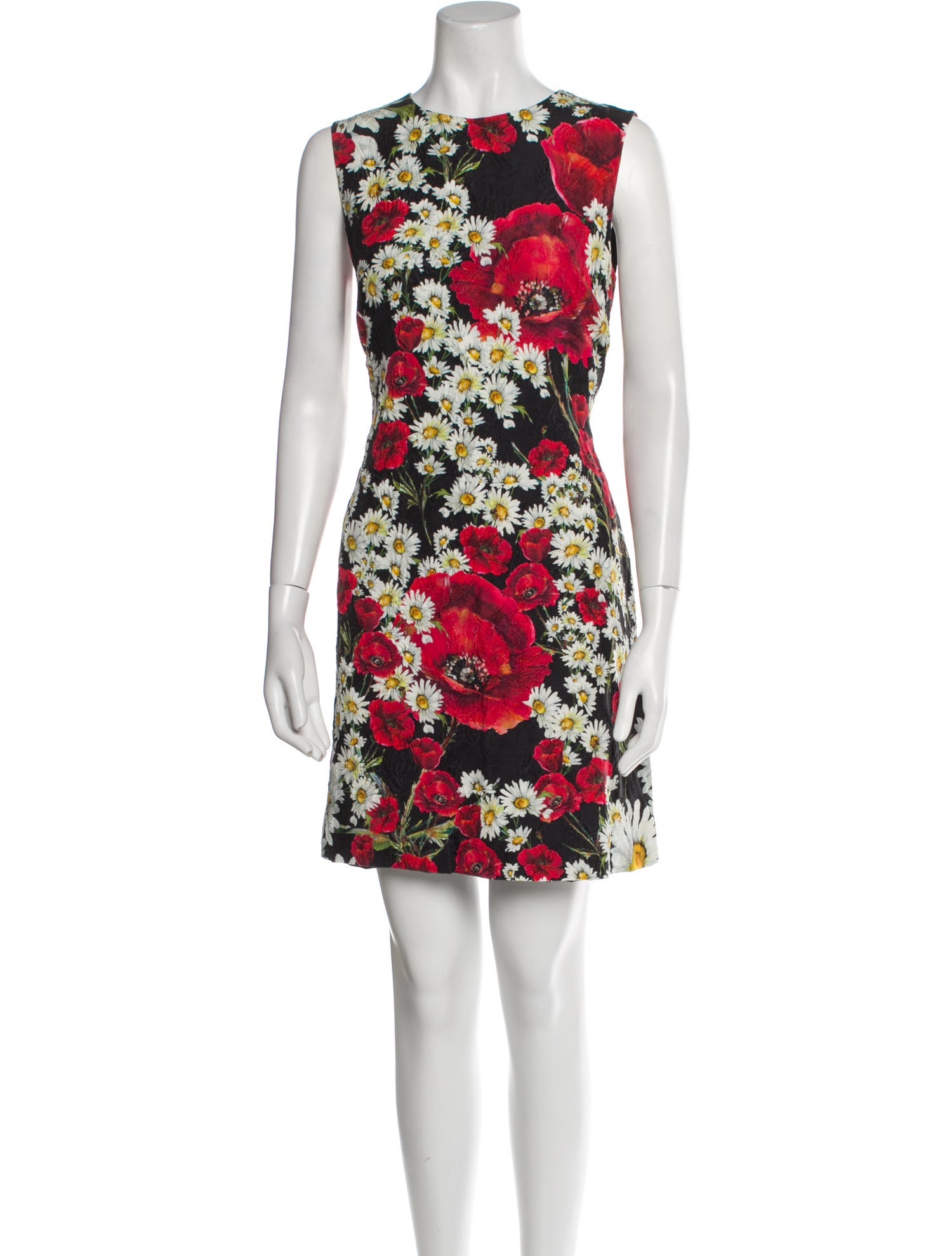 Dolce & Gabbana Floral Print Mini Dress