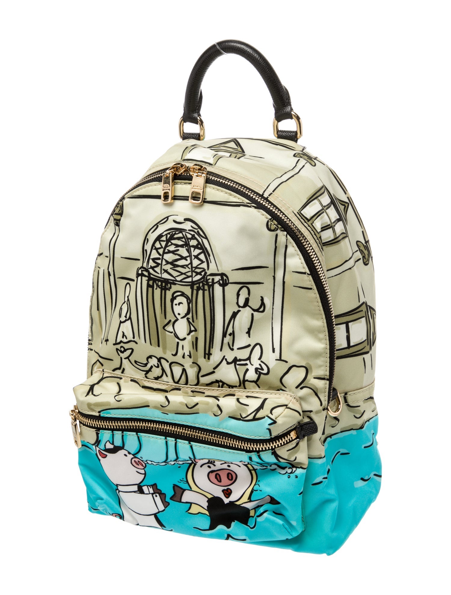 Dolce & Gabbana Nylon Vulcano Backpack