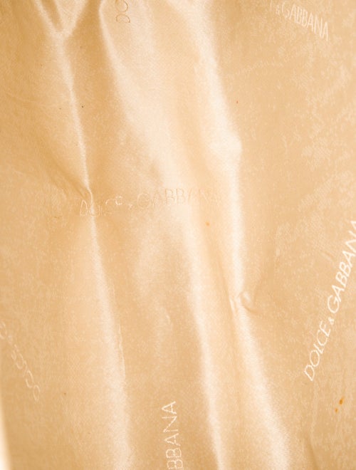 Dolce & Gabbana Raffia Top Handle Bag Small