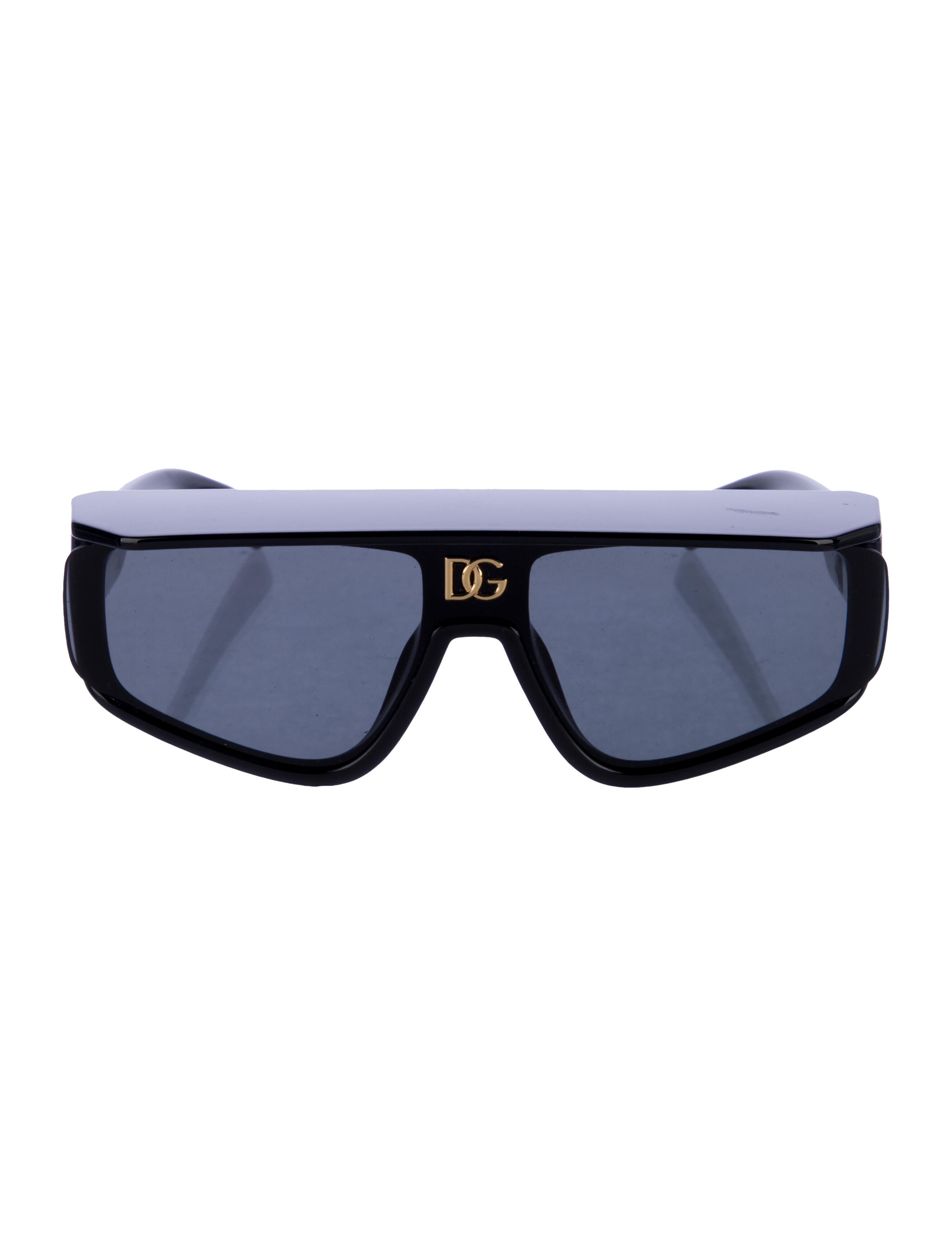 Dolce & Gabbana Shield Tinted Sunglasses