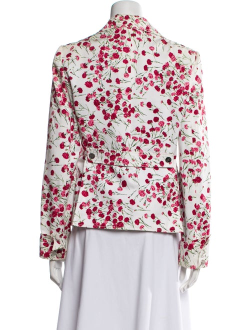 Dolce & Gabbana Floral Print Blazer
