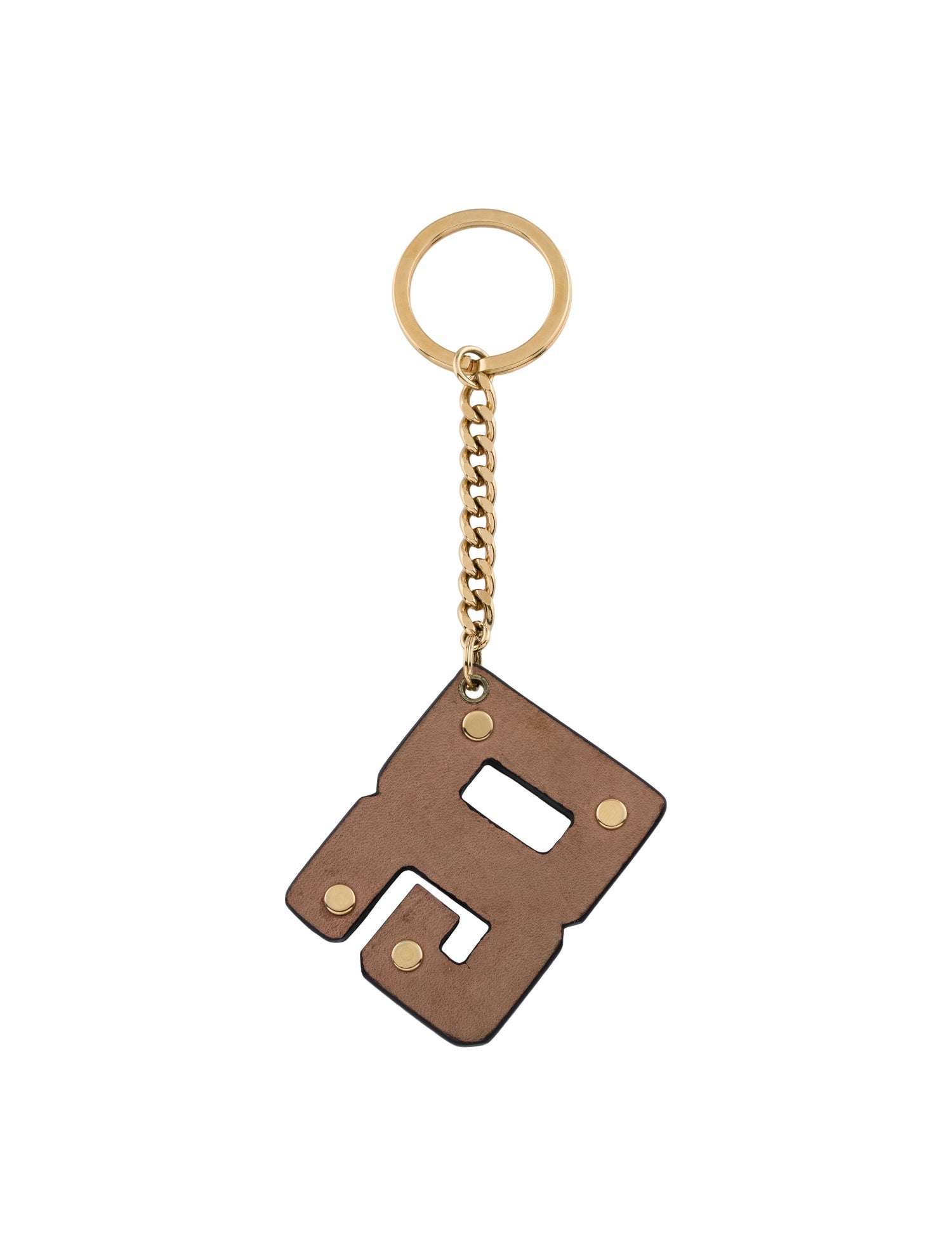 Dolce & Gabbana Black Leather Keyring