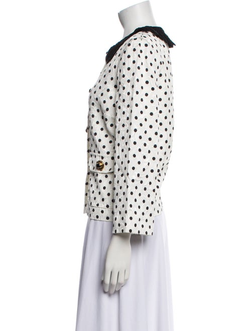 Dolce & Gabbana Polka Dot Print Evening Jacket