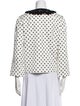 Dolce & Gabbana Polka Dot Print Evening Jacket