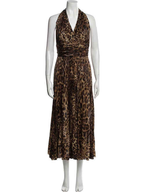 Dolce & Gabbana Silk Long Dress