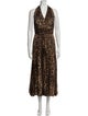 Dolce & Gabbana Silk Long Dress