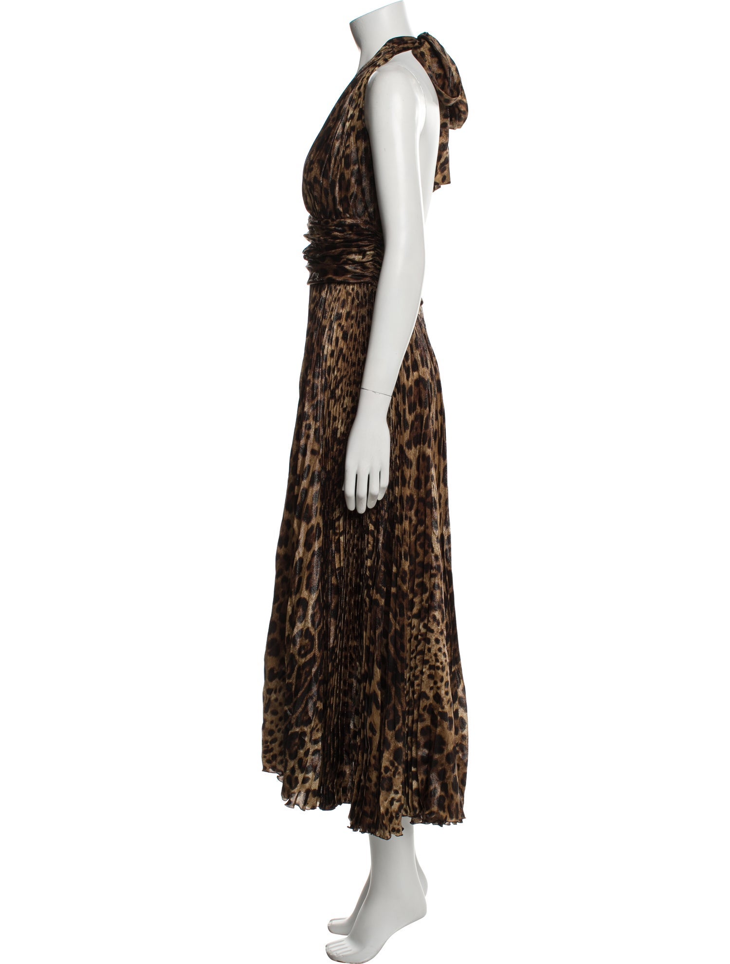 Dolce & Gabbana Silk Long Dress