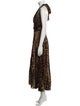Dolce & Gabbana Silk Long Dress