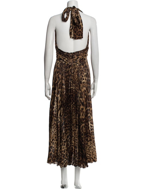 Dolce & Gabbana Silk Long Dress