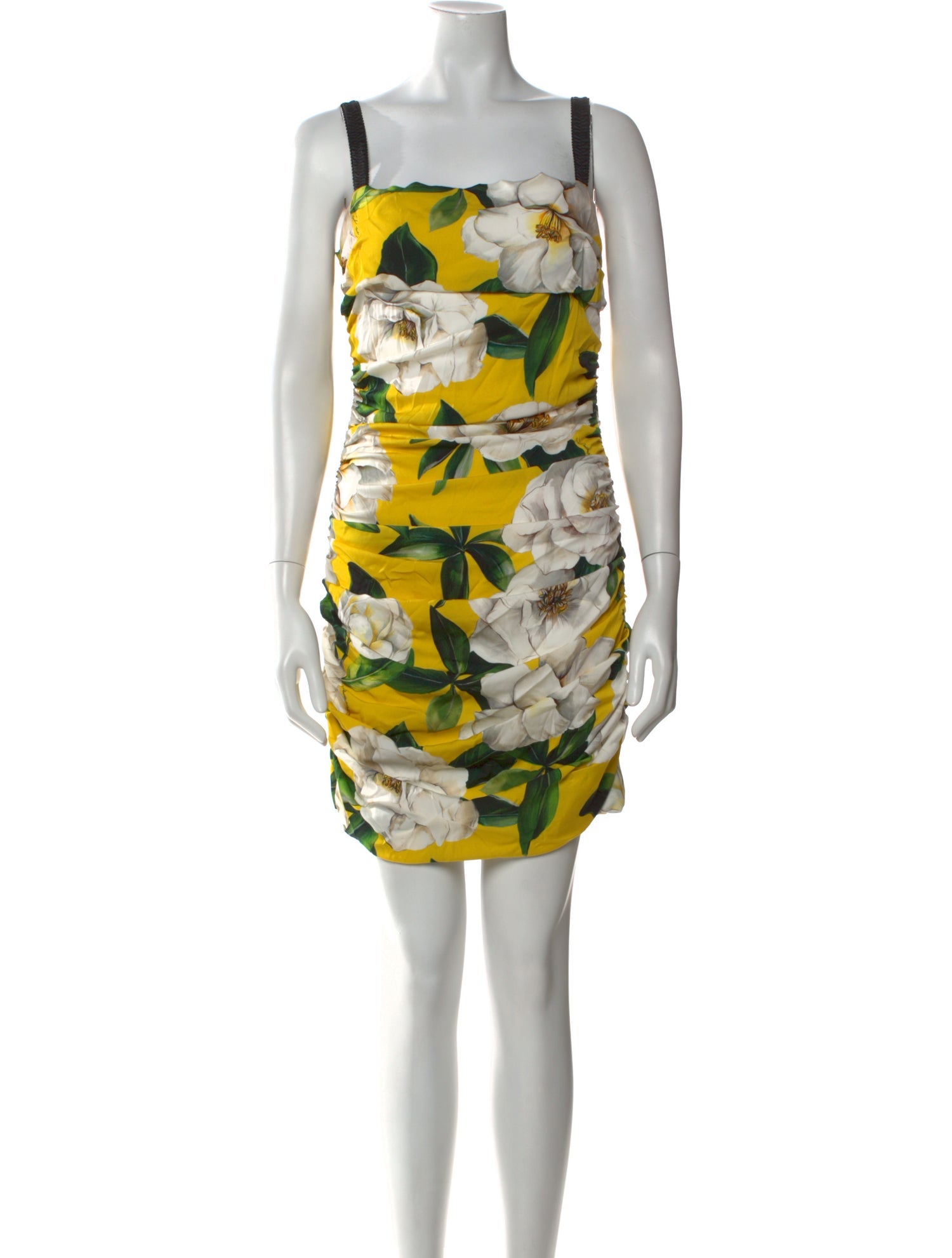 Dolce & Gabbana Floral Print Mini Dress