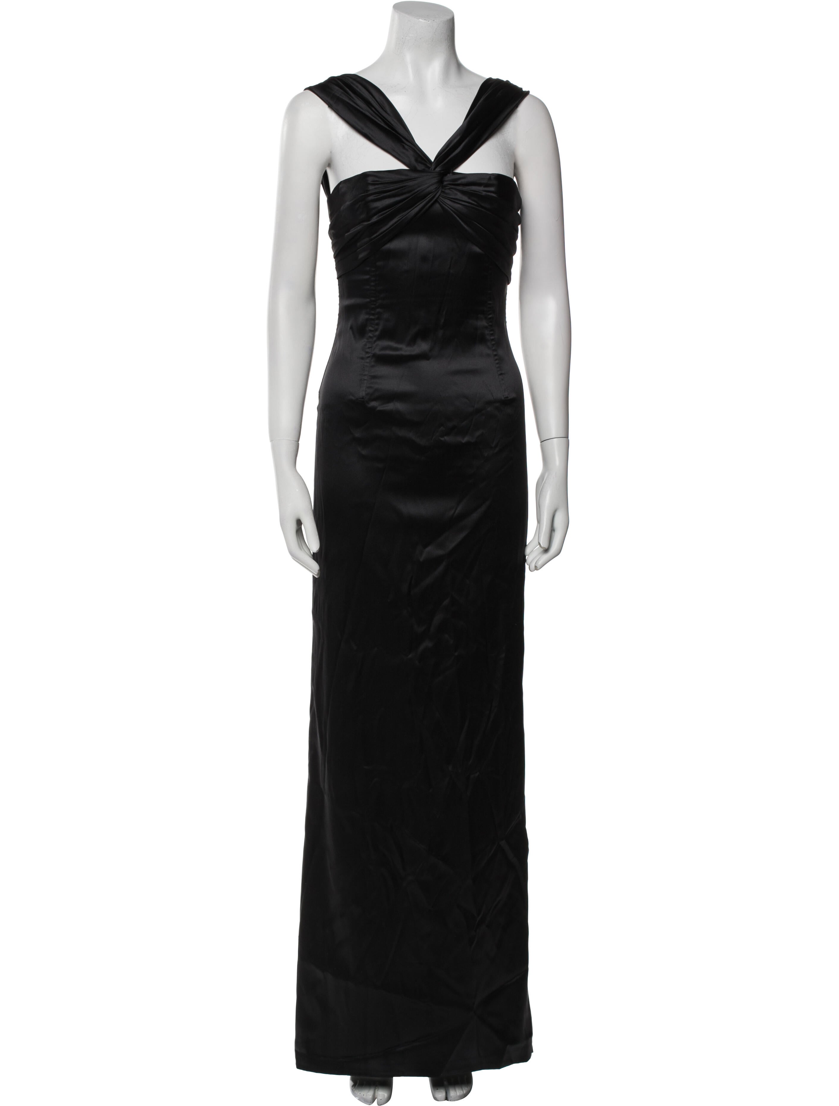 Dolce & Gabbana V-Neck Long Dress