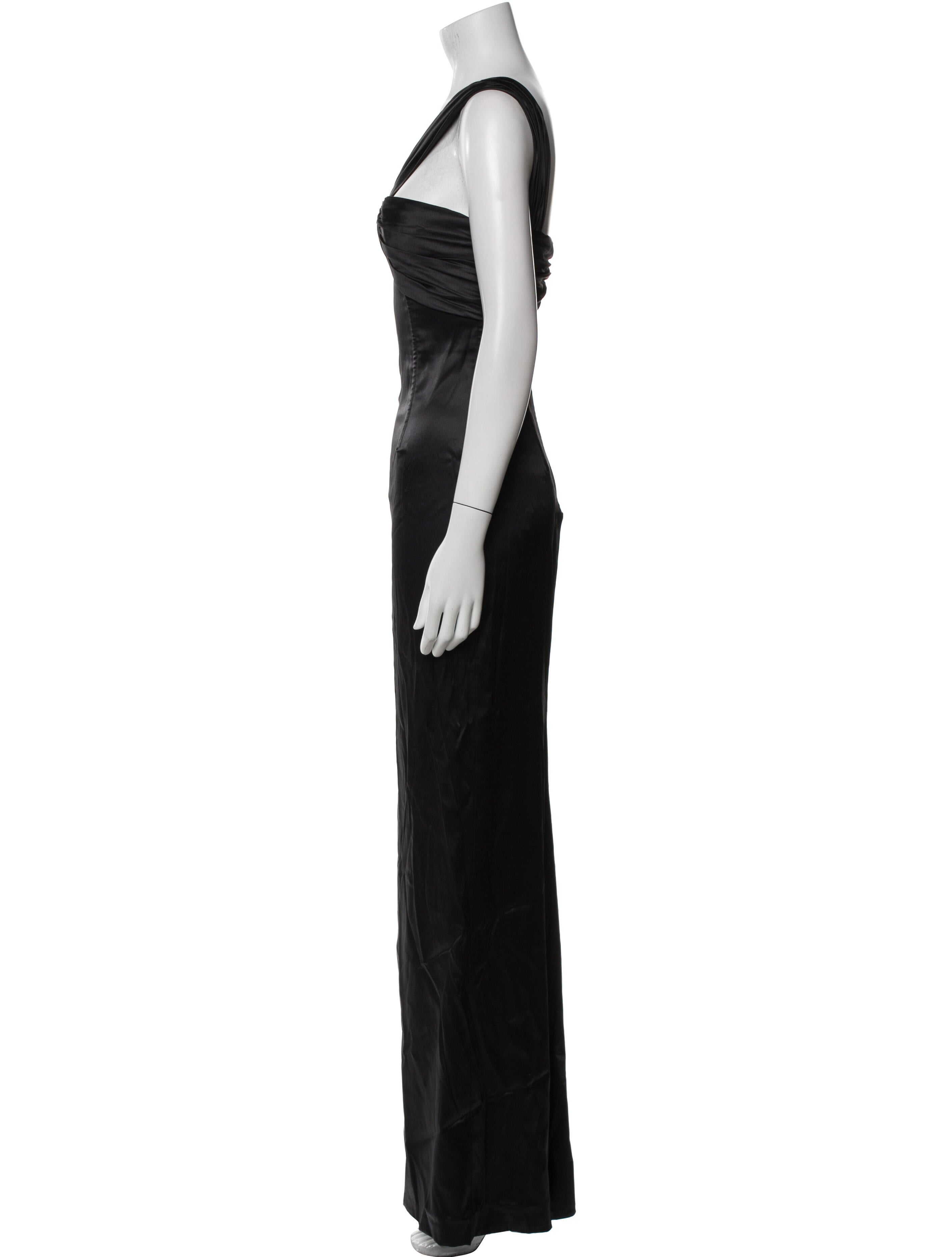 Dolce & Gabbana V-Neck Long Dress